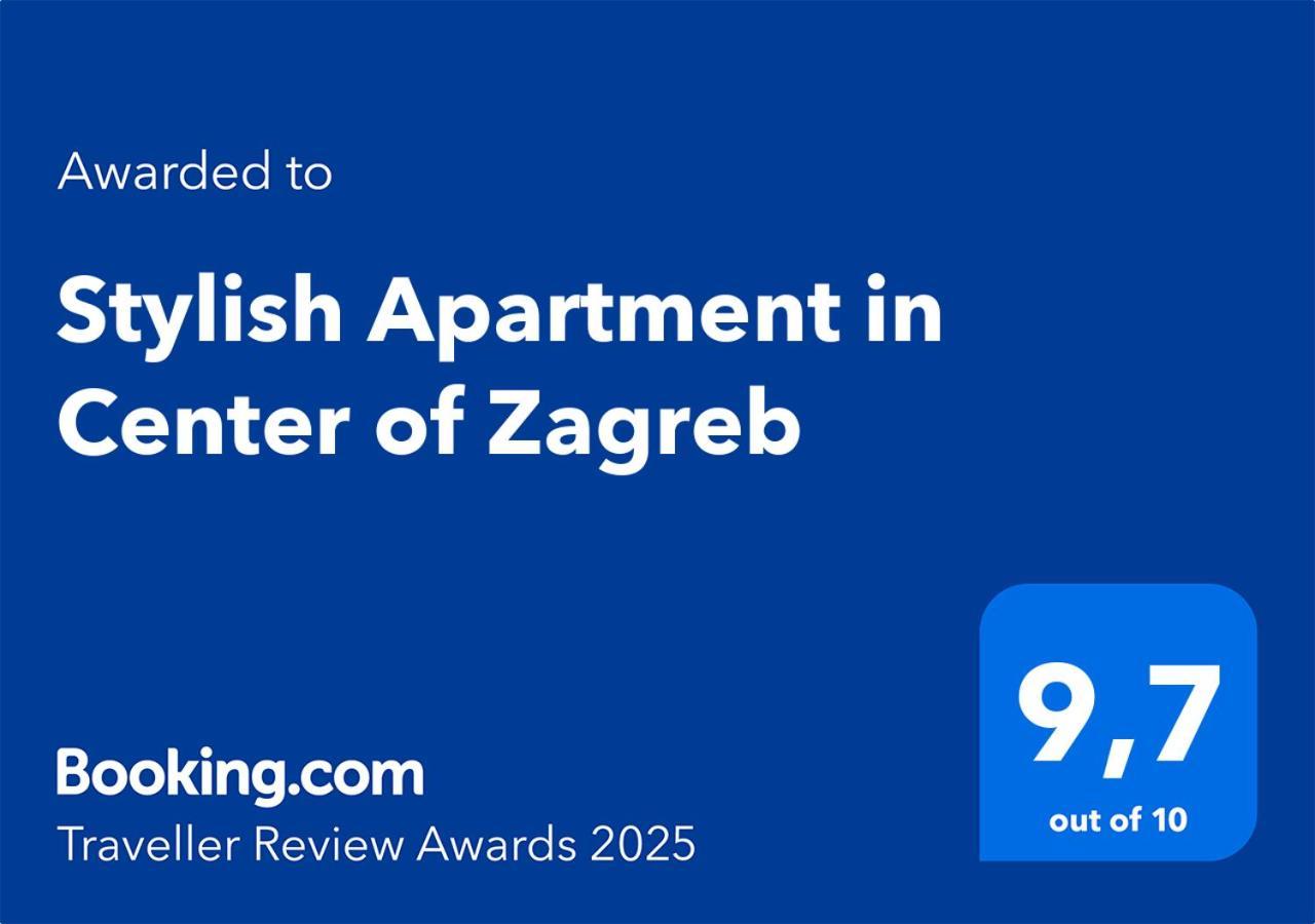 Stylish Apartment In Center Of Zagrzeb Zewnętrze zdjęcie